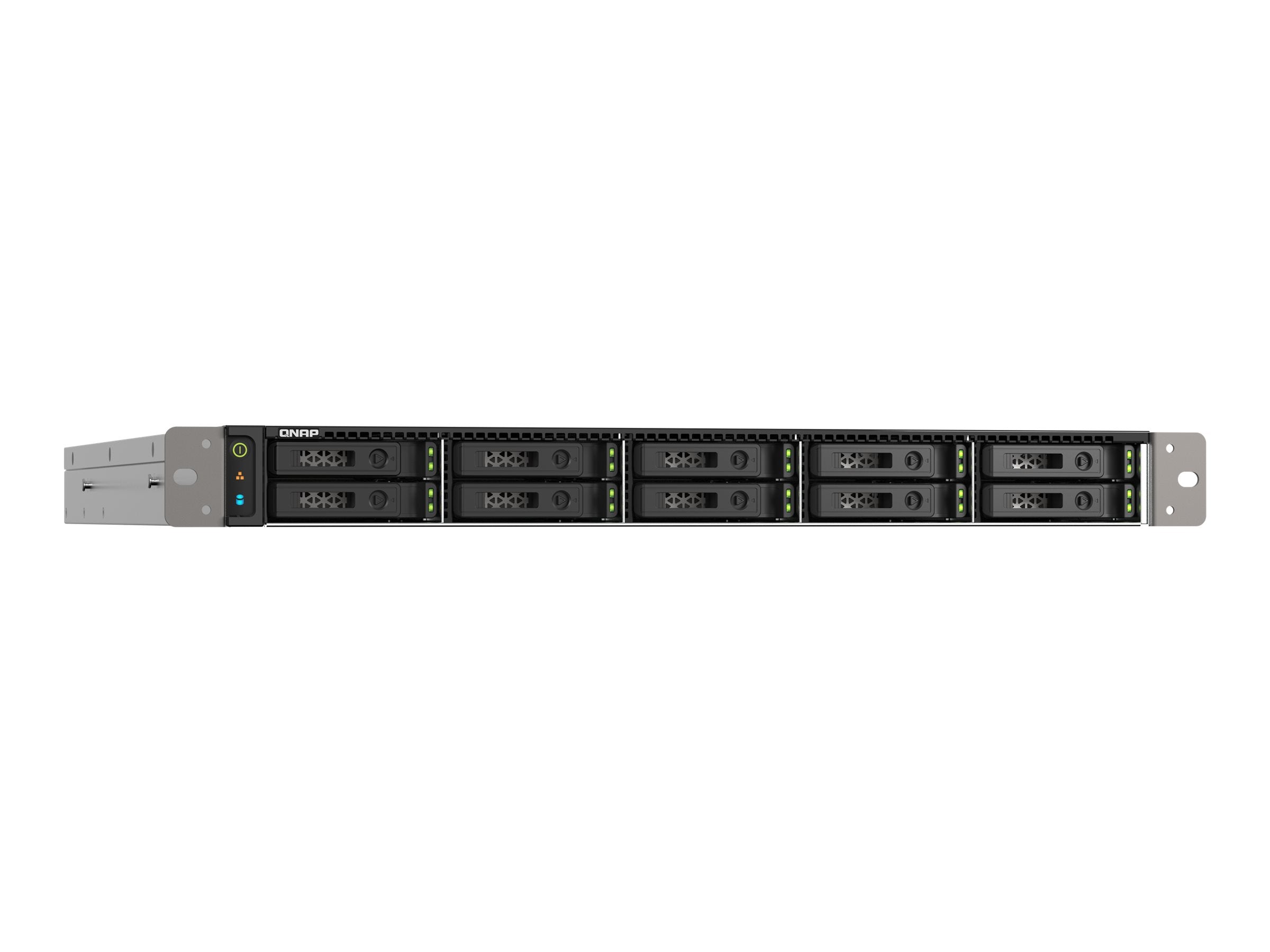 QNAP TS-H1090FU-7302P-128G NAS-Server Seitenansicht