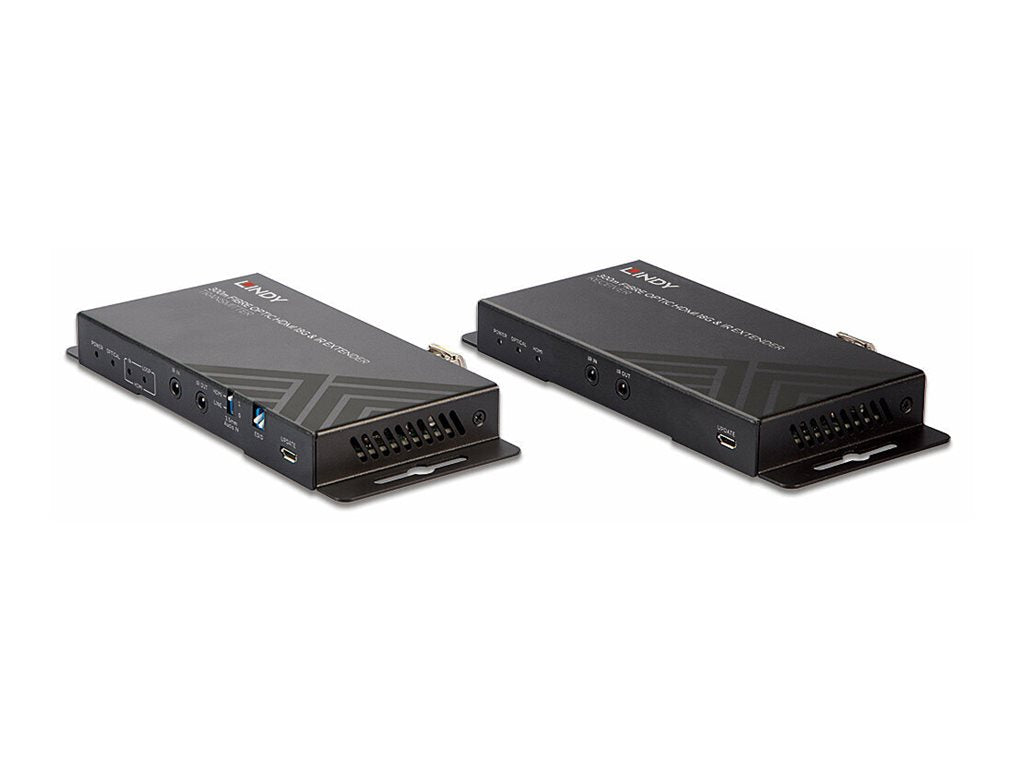LINDY 300m Fibre Optic Hybrid HDMI 2.0 18G Cable Anschlussansicht