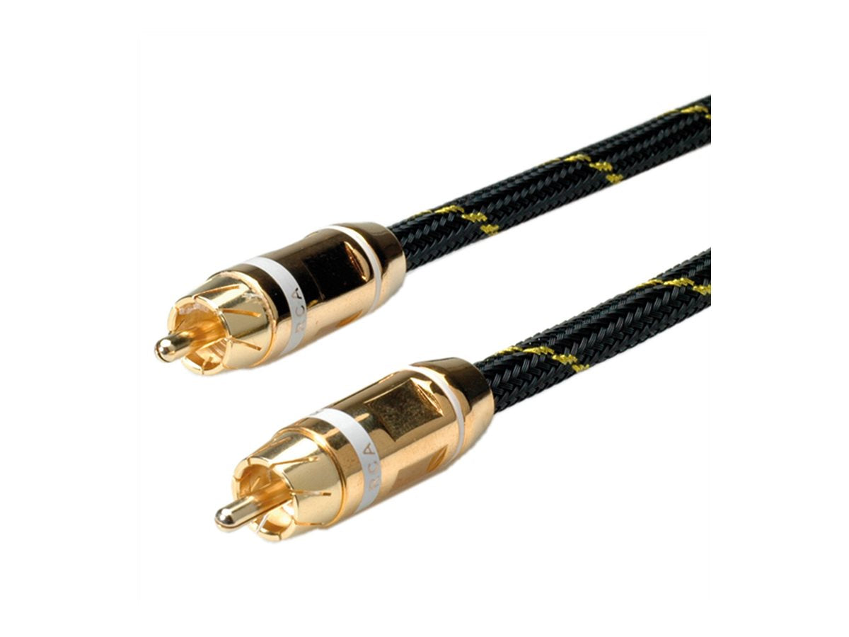 ROLINE GOLD Cinch-Kabel ST/ST 5m Verpackung