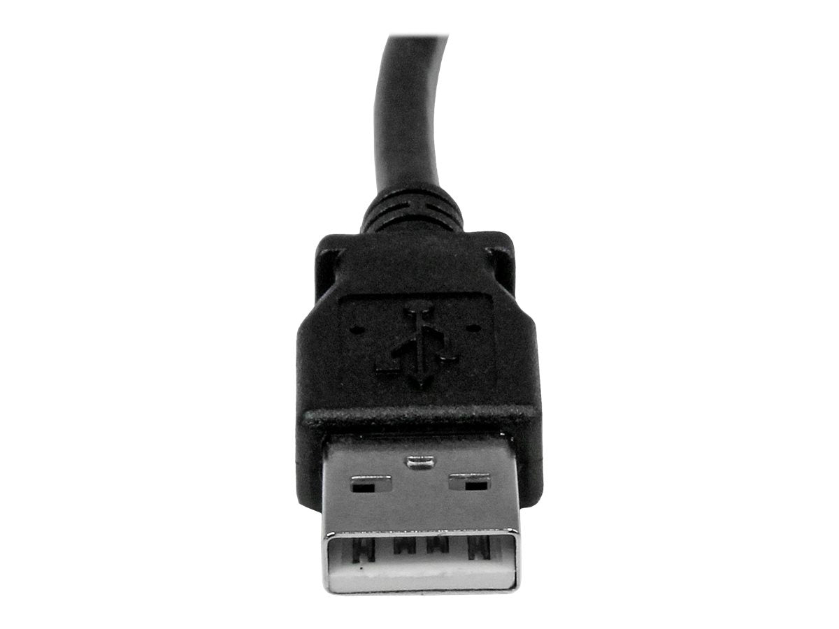 STARTECH.COM 2m USB 2.0 A to Right Angle B Cable - Anschlussansicht
