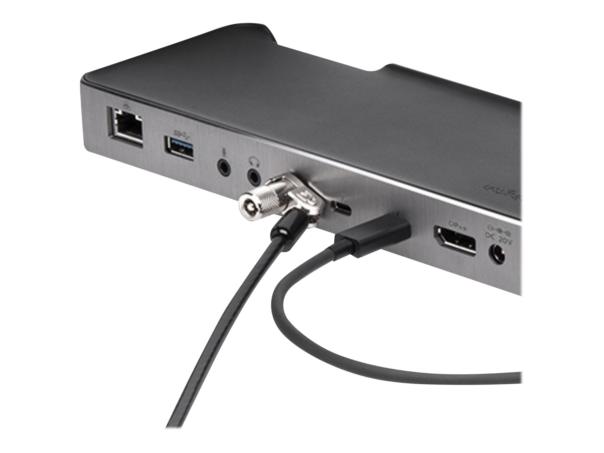 KENSINGTON NanoSaver Dual Head Keyed Lock - Vorderansicht