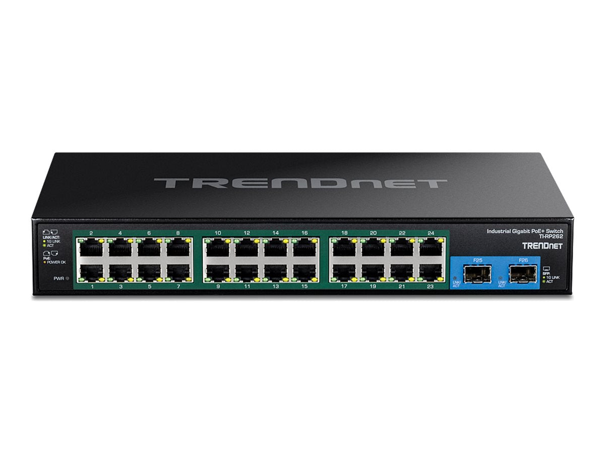 TRENDNET TI-RP262 Rackmount Switch Vorderansicht