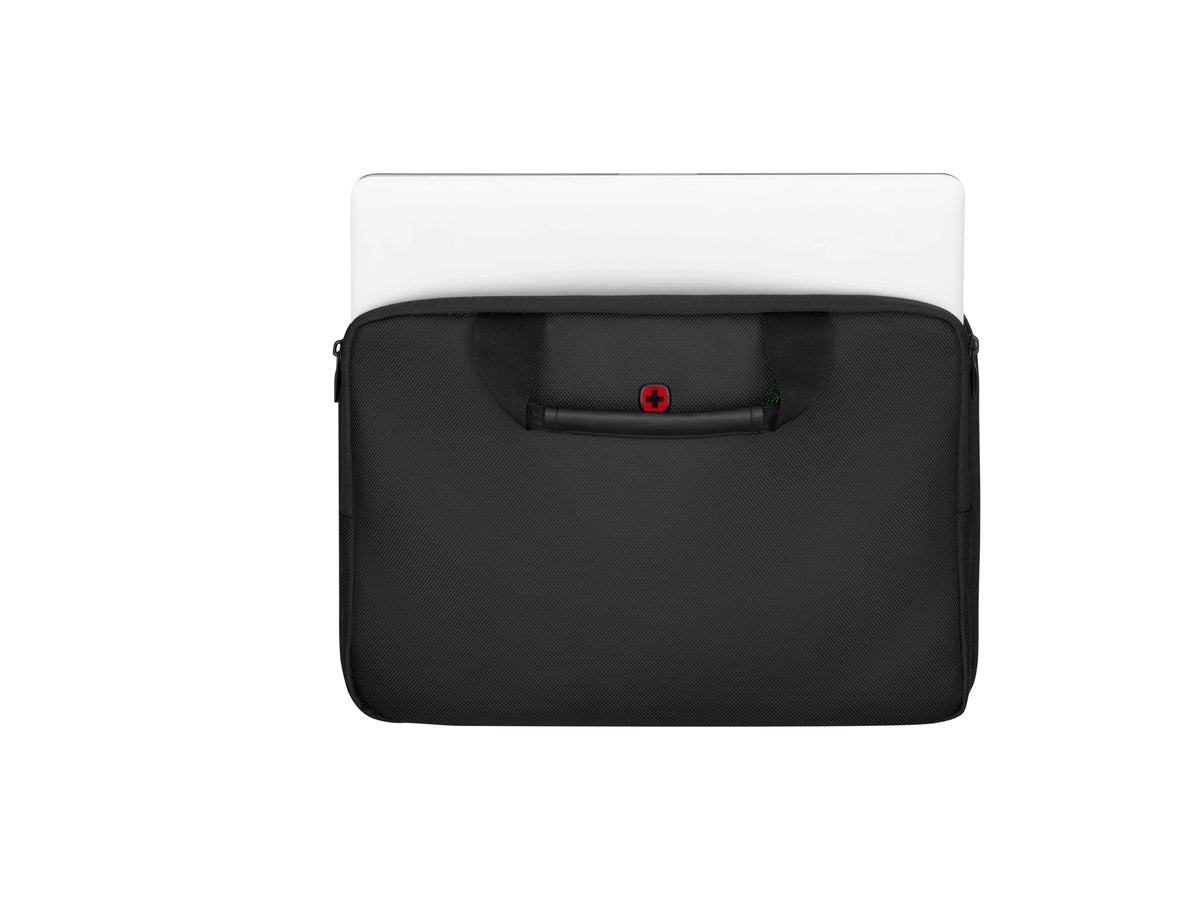 WENGER Guyde 35,56cm 14Zoll Laptop Sleeve Black Vorderansicht