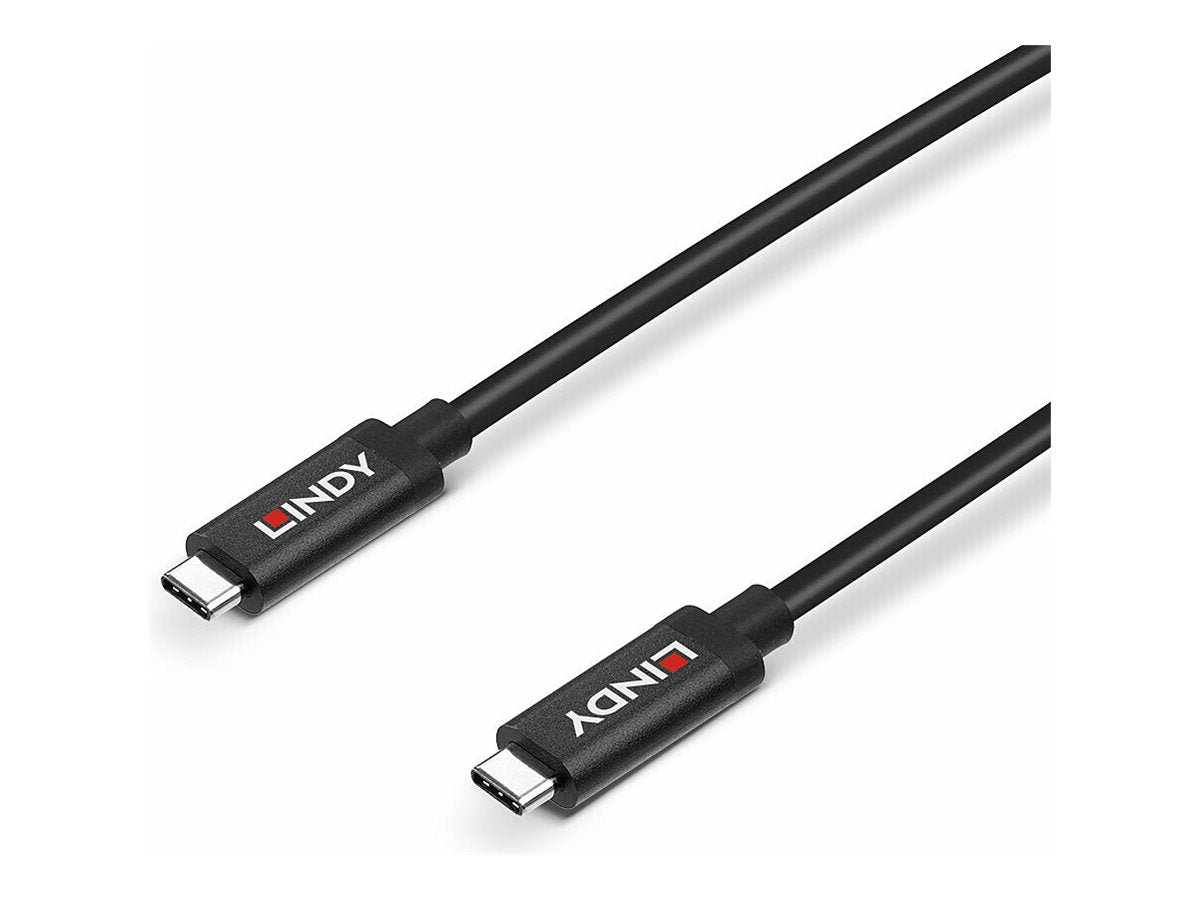 LINDY 3m USB 3.1 Gen 2 C/C Aktivkabel Vorderansicht