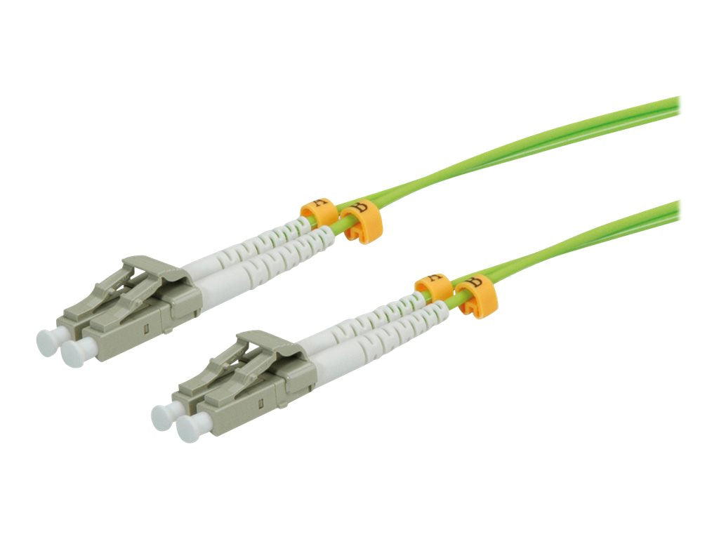 ROLINE LWL-Kabel 50/125um OM5 LC/LC LSOH grün 5m Detailansicht