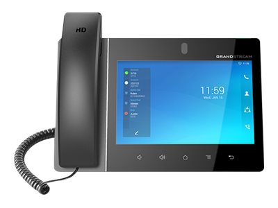 Vorderansicht des GRANDSTREAM SIP GXV-3480 Android Video High-End-Videotelefons