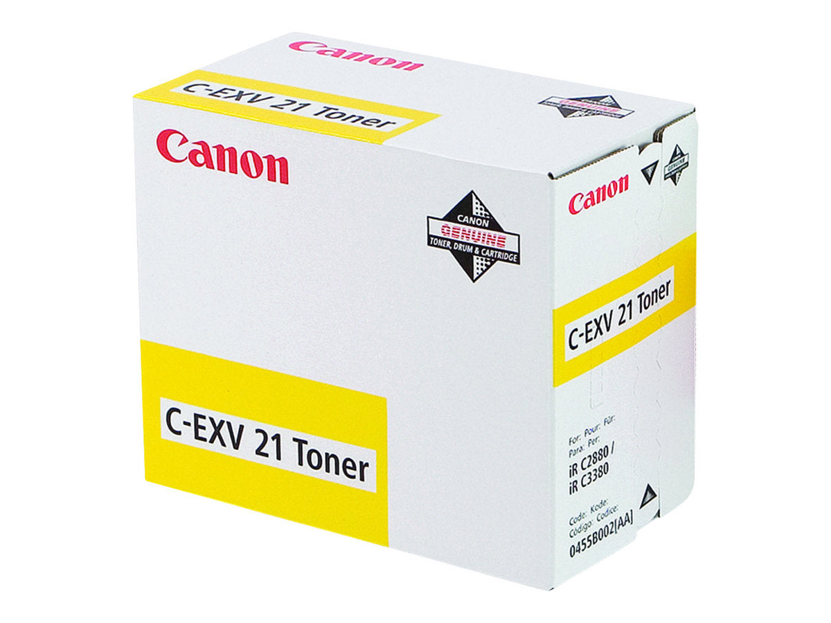 CANON C-EXV 21 Toner gelb Vorderansicht