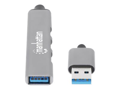 MANHATTAN 4-Port USB 3.0/2.0 Kombo-Hub Verpackung