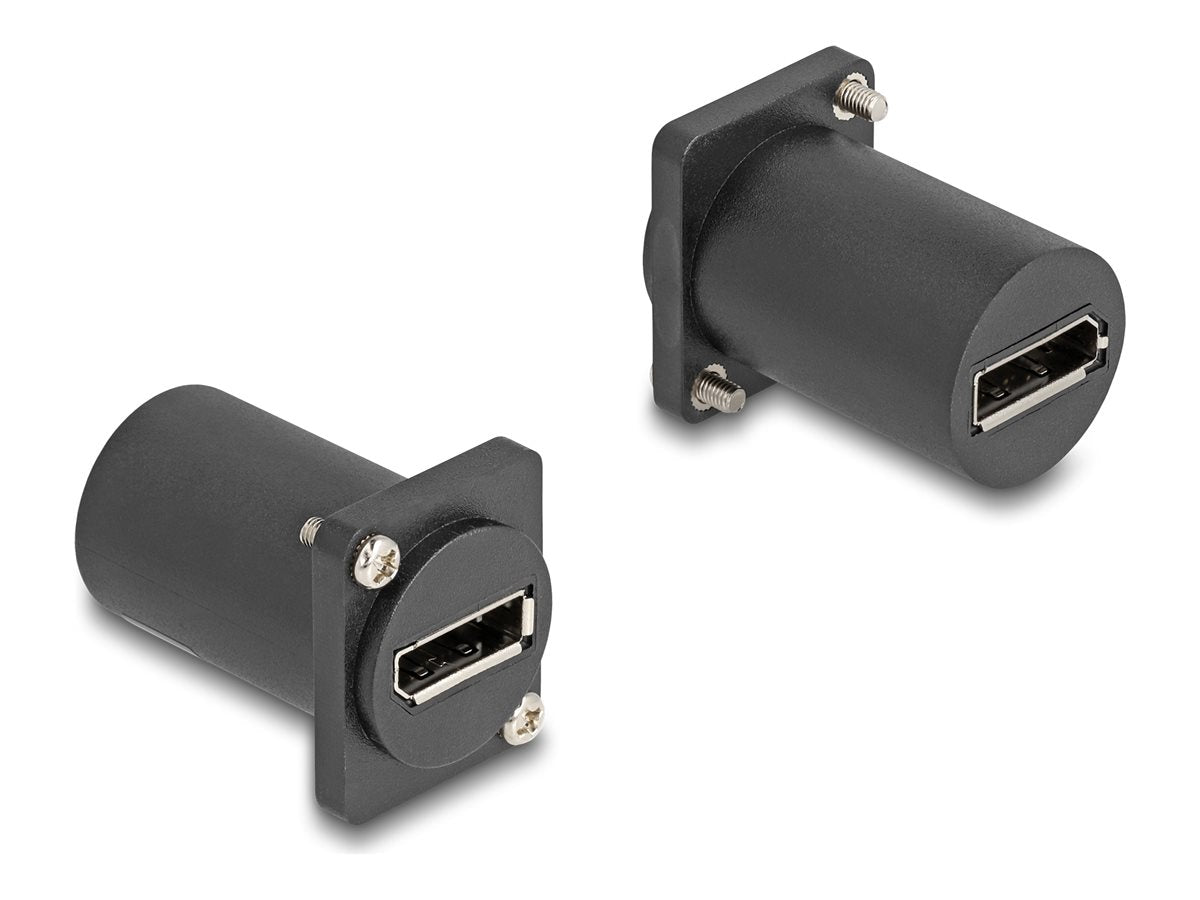 DELOCK D-Typ Modul DisplayPort Buchse zu Buchse 4K Vorderansicht