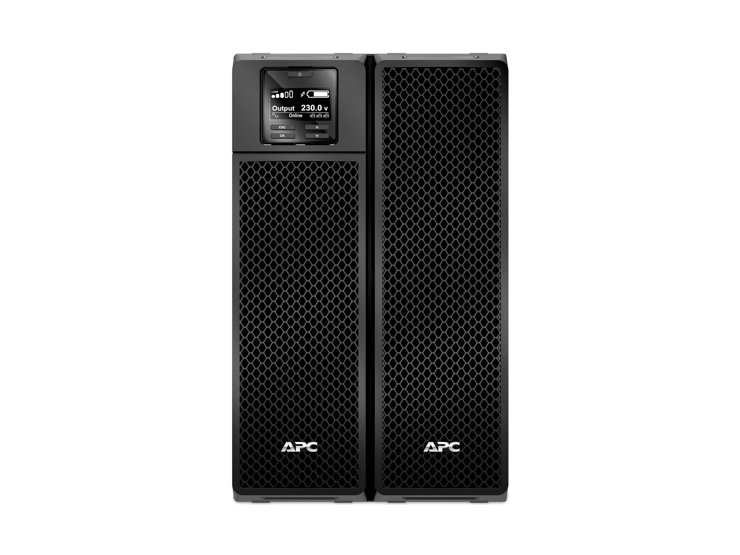 APC Smart-UPS SRT 8000VA UPS Rack Detailansicht