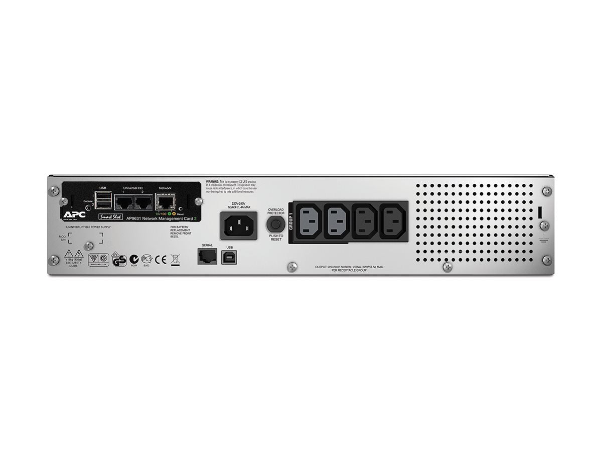 Verpackung der APC Smart-UPS 750VA LCD RM UPS