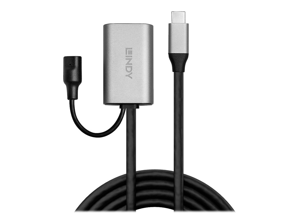 LINDY USB 3.1 Aktiv-Verlängerung C/A 5m Vorderansicht
