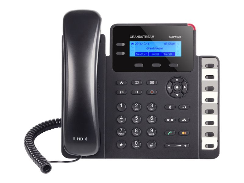GRANDSTREAM SIP GXP-1628 VoIP-Telefon Vorderansicht