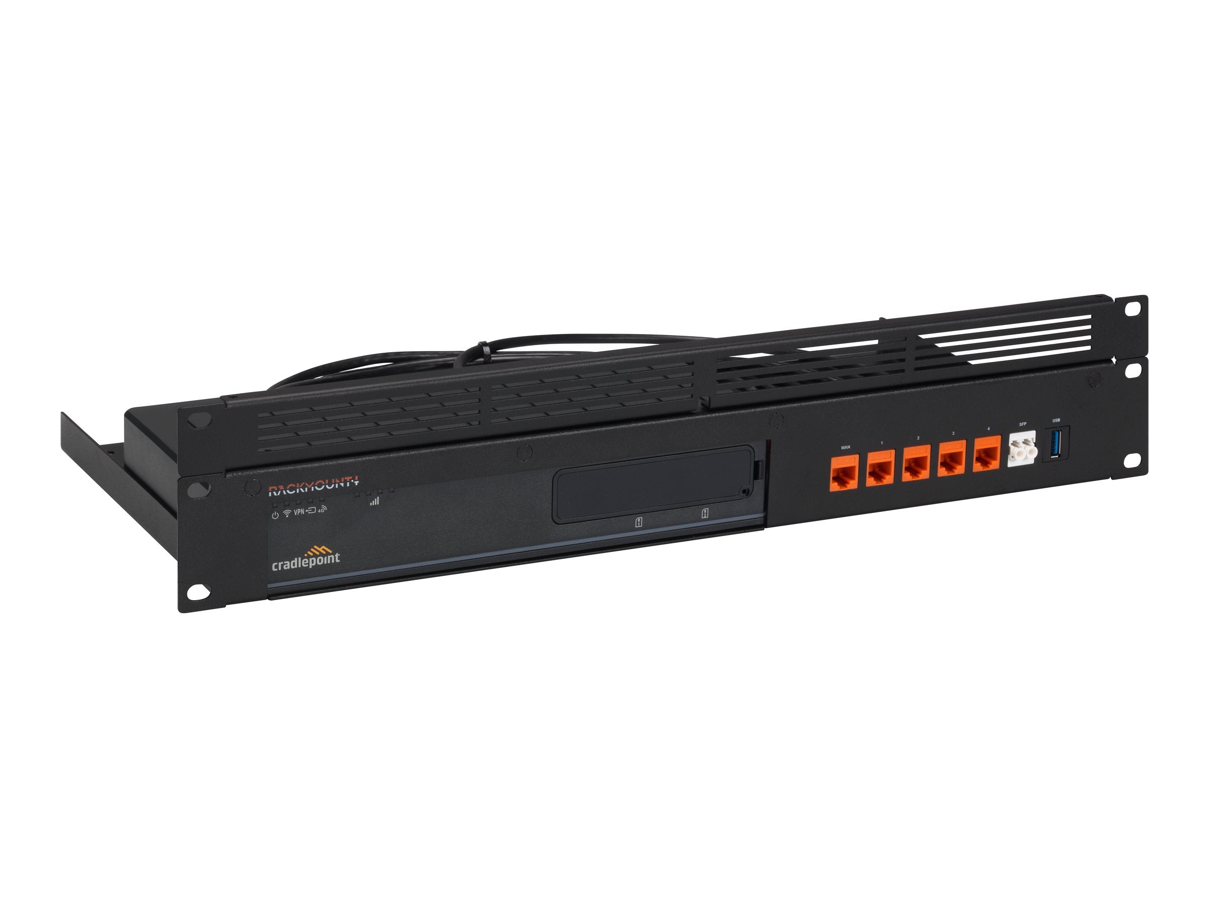 RACKMOUNT RM Kit for Cradlepoint E300 - Vorderansicht