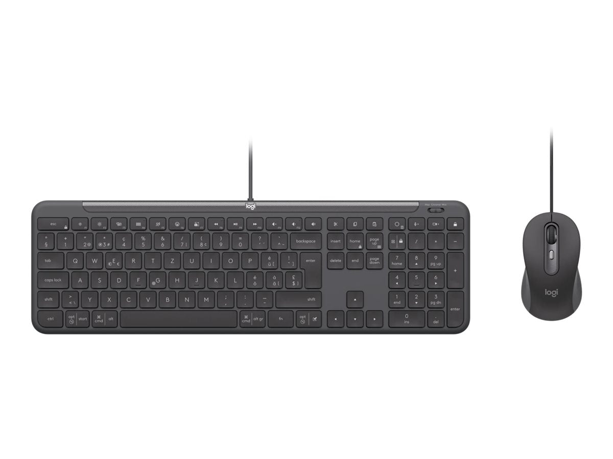 LOGITECH Wired Combo MK620 for Business Graphite - Vorderansicht
