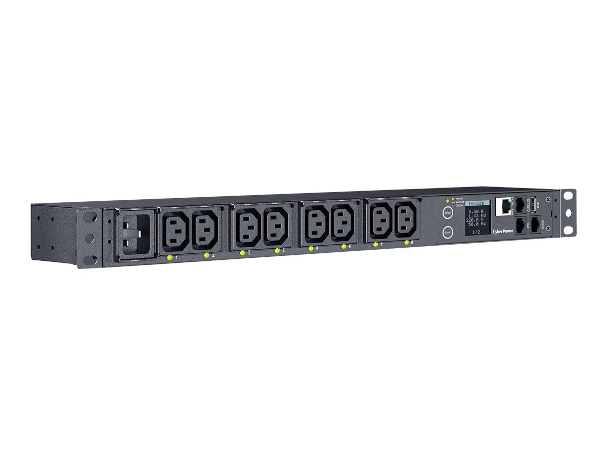 CYBERPOWER Swiched PDU41005230V/20A Rückansicht