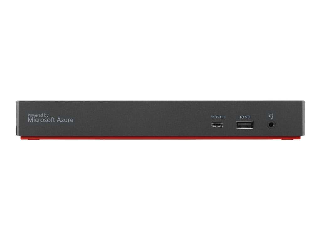 Detailansicht der Anschlüsse der LENOVO ThinkPad Universal Thunderbolt 4 Smart Dock