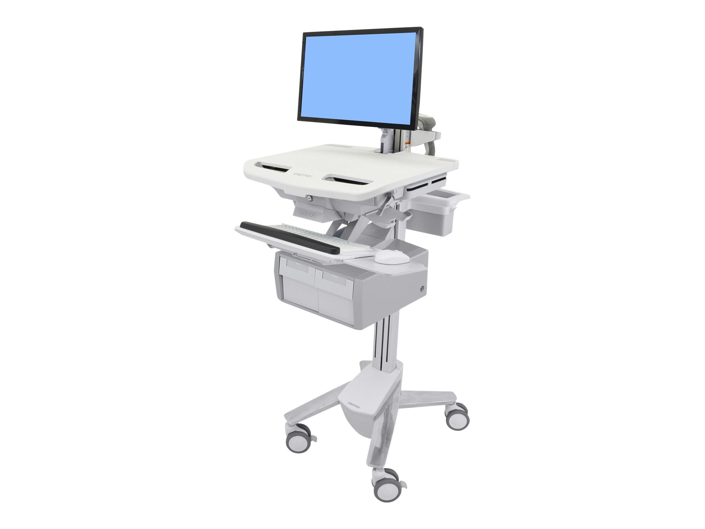 Seitenansicht des ERGOTRON StyleView Wagens