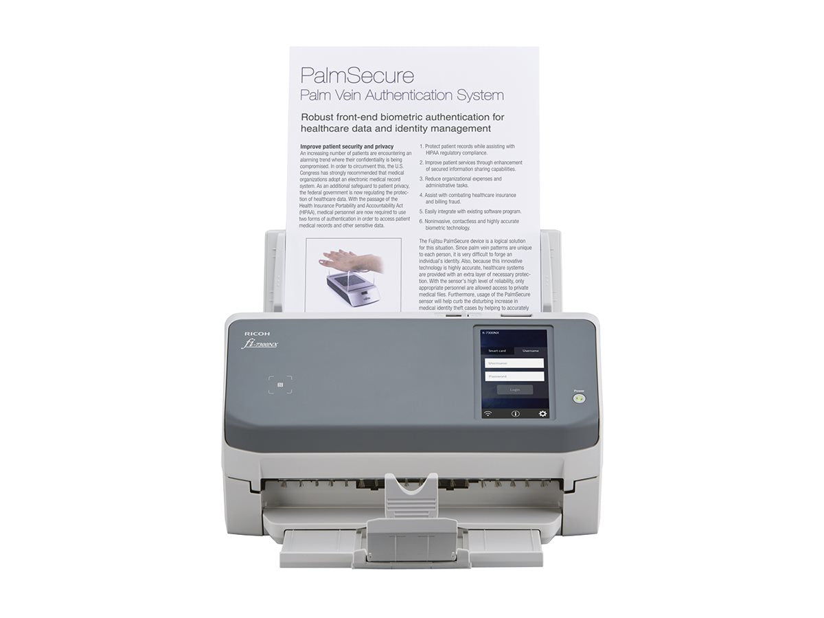RICOH fi-7300NX Scanner Seitenansicht