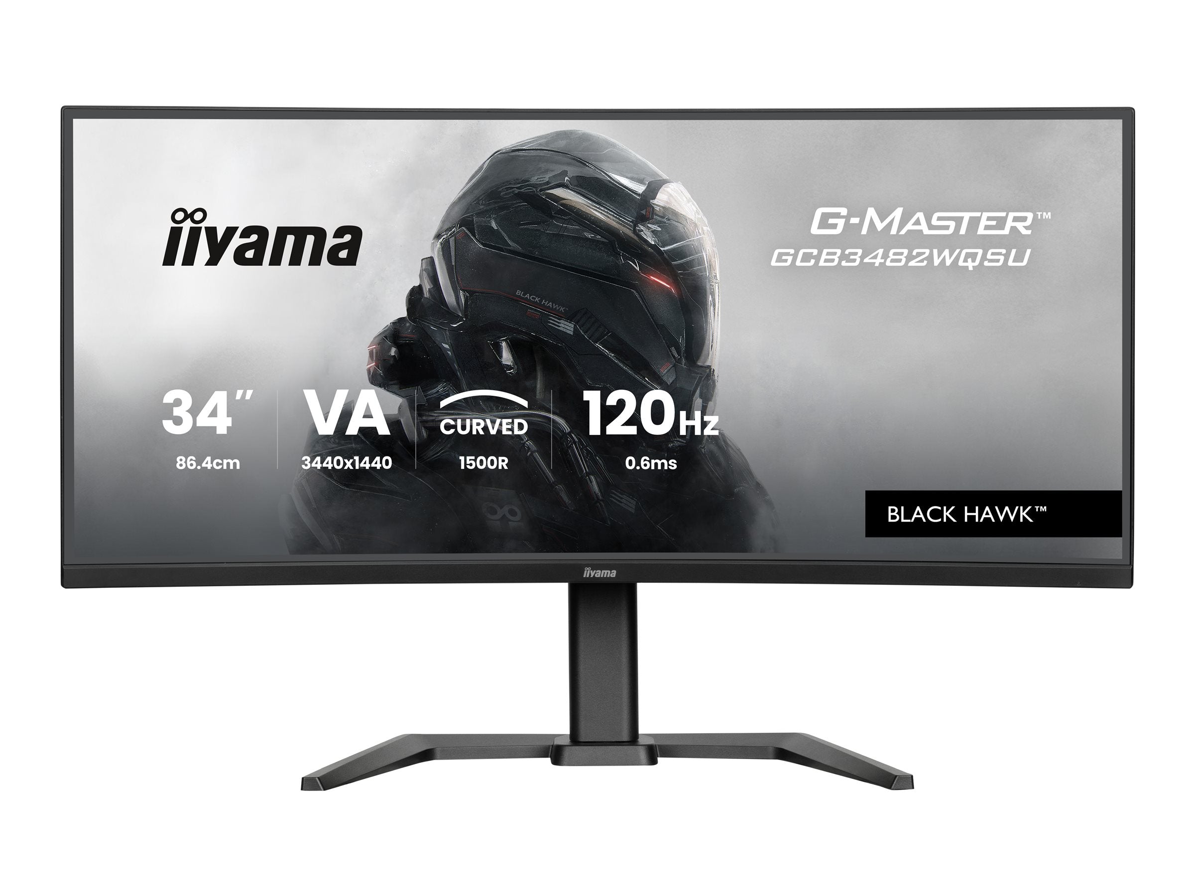 IIYAMA GCB3482WQSU-B1 Monitor Vorderansicht