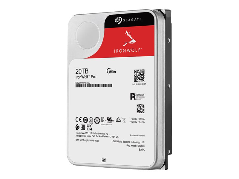 SEAGATE Ironwolf PRO HDD 20TB im Einsatz