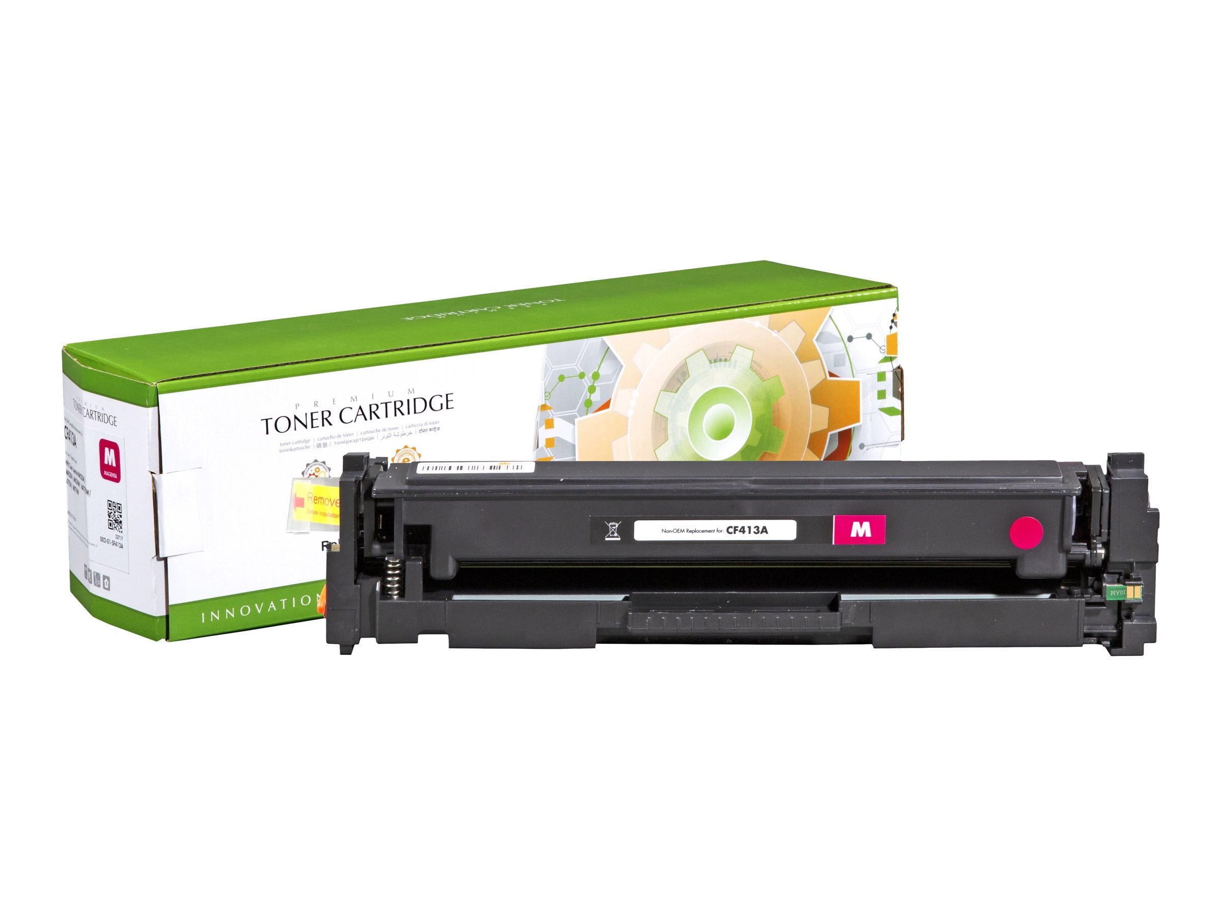 STATIC Tonerpatrone HP CF413A magenta - Vorderansicht