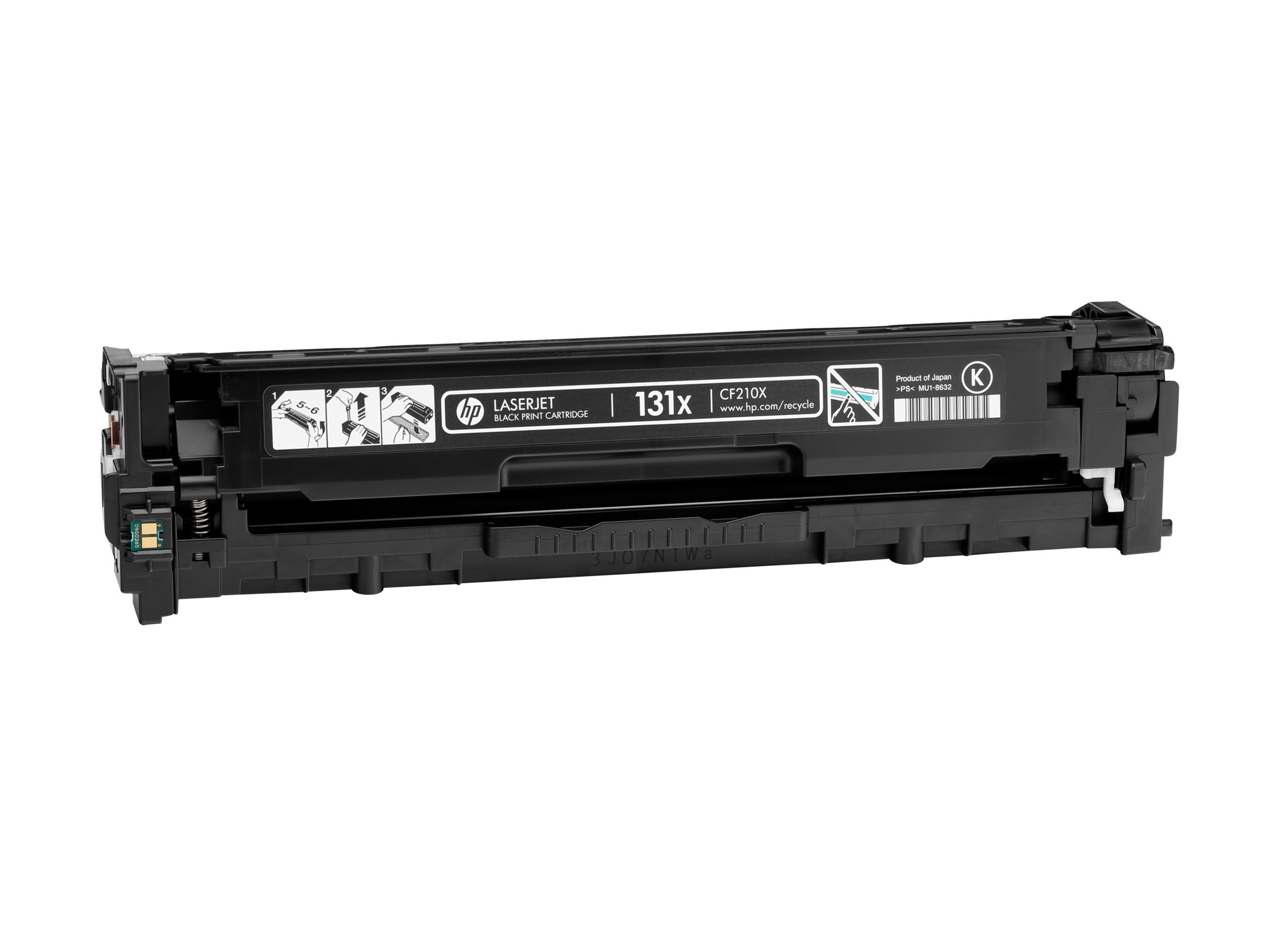 HP 131X Original Toner schwarz hohe Kapazität Vorderansicht