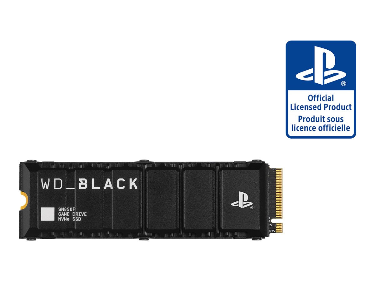 WD Black SN850P NVMe SSD für PS5 - Detailansicht