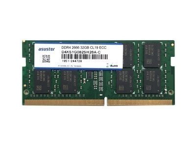 ASUSTOR AS-32GECD4 32GB ECC DDR4 260Pin SODIMM RAM Module Vorderansicht
