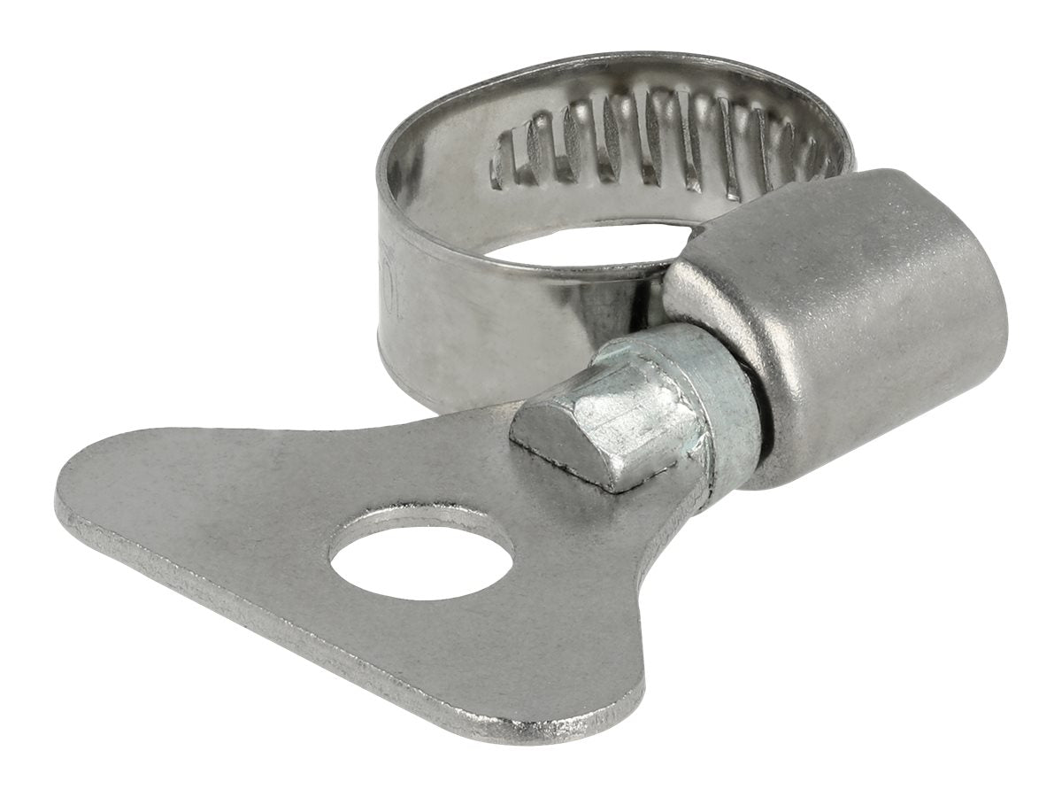 DELOCK Schlauchschelle mit Flügelmutter 10-16mm 10 Stück Metall