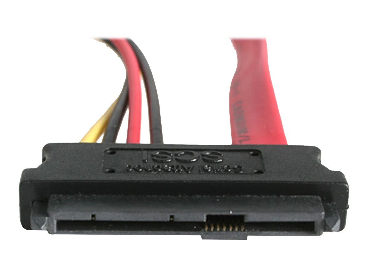 STARTECH.COM 18in SAS 29 Pin to SATA Cable Vorderansicht