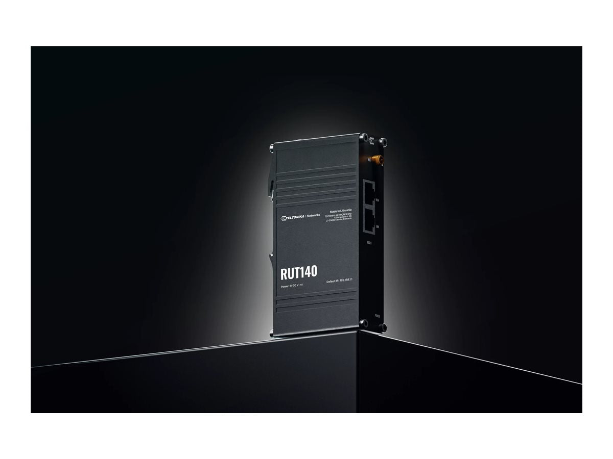 TELTONIKA NETWORKS RUT140 WiFi Ethernet Router Vorderansicht