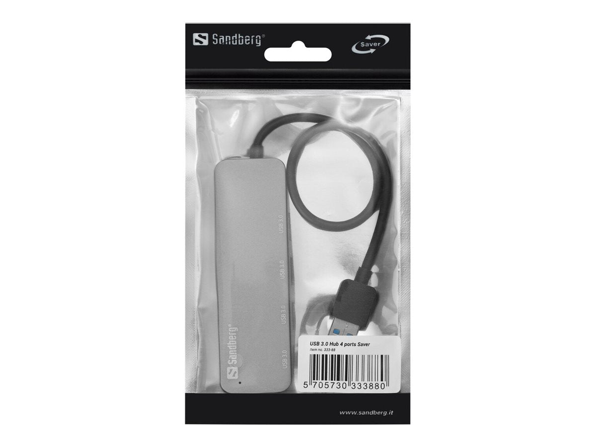 SANDBERG USB 3.0 Hub 4 ports SAVER Verpackung