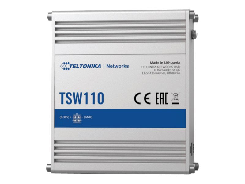 TELTONIKA NETWORKS TSW110 Unmanaged Layer 2 Gigabit Ethernet Switch - Verpackung