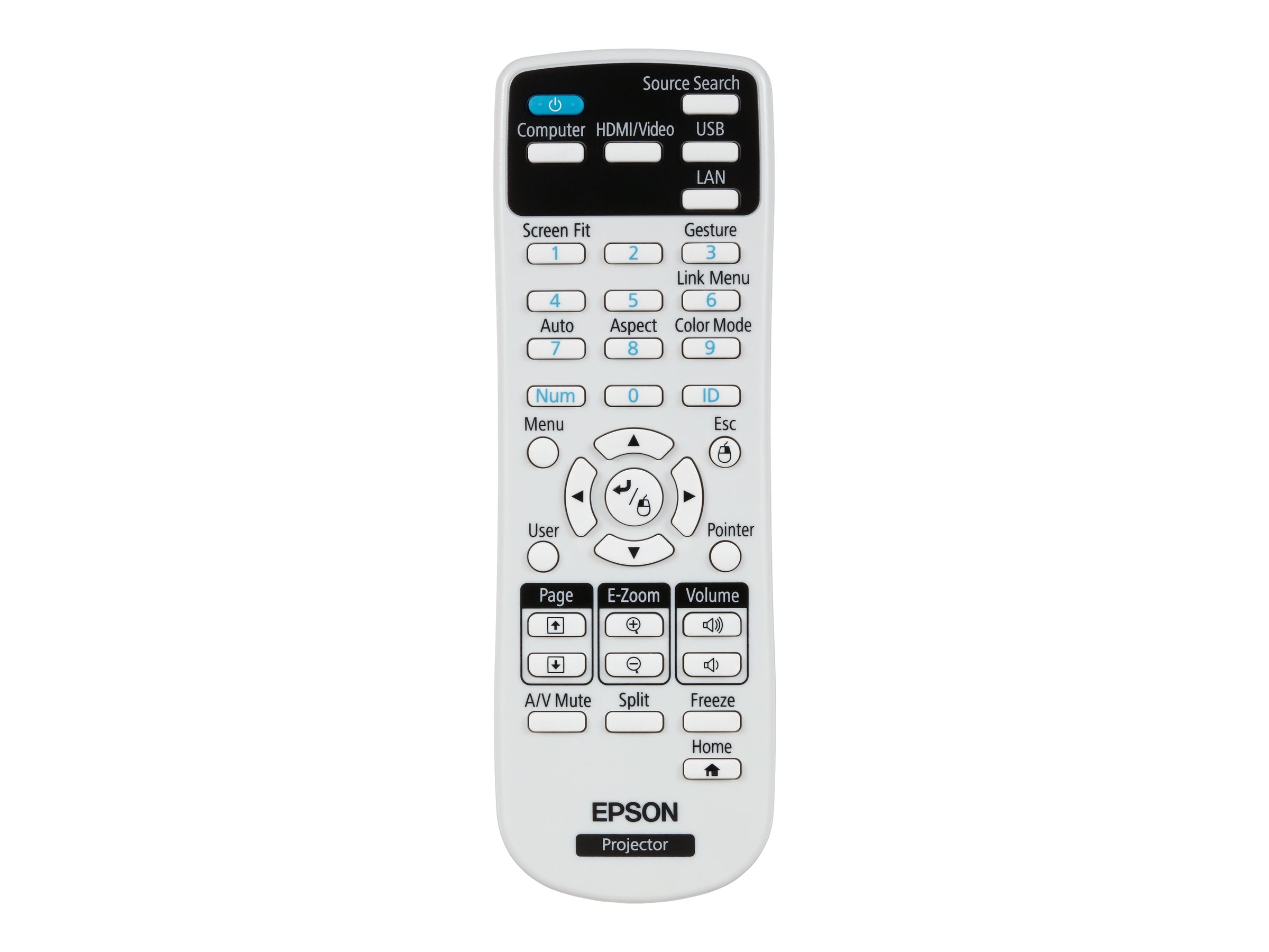 EPSON EB-2250U 3LCD WUXGA Installationsprojektor Vorderansicht