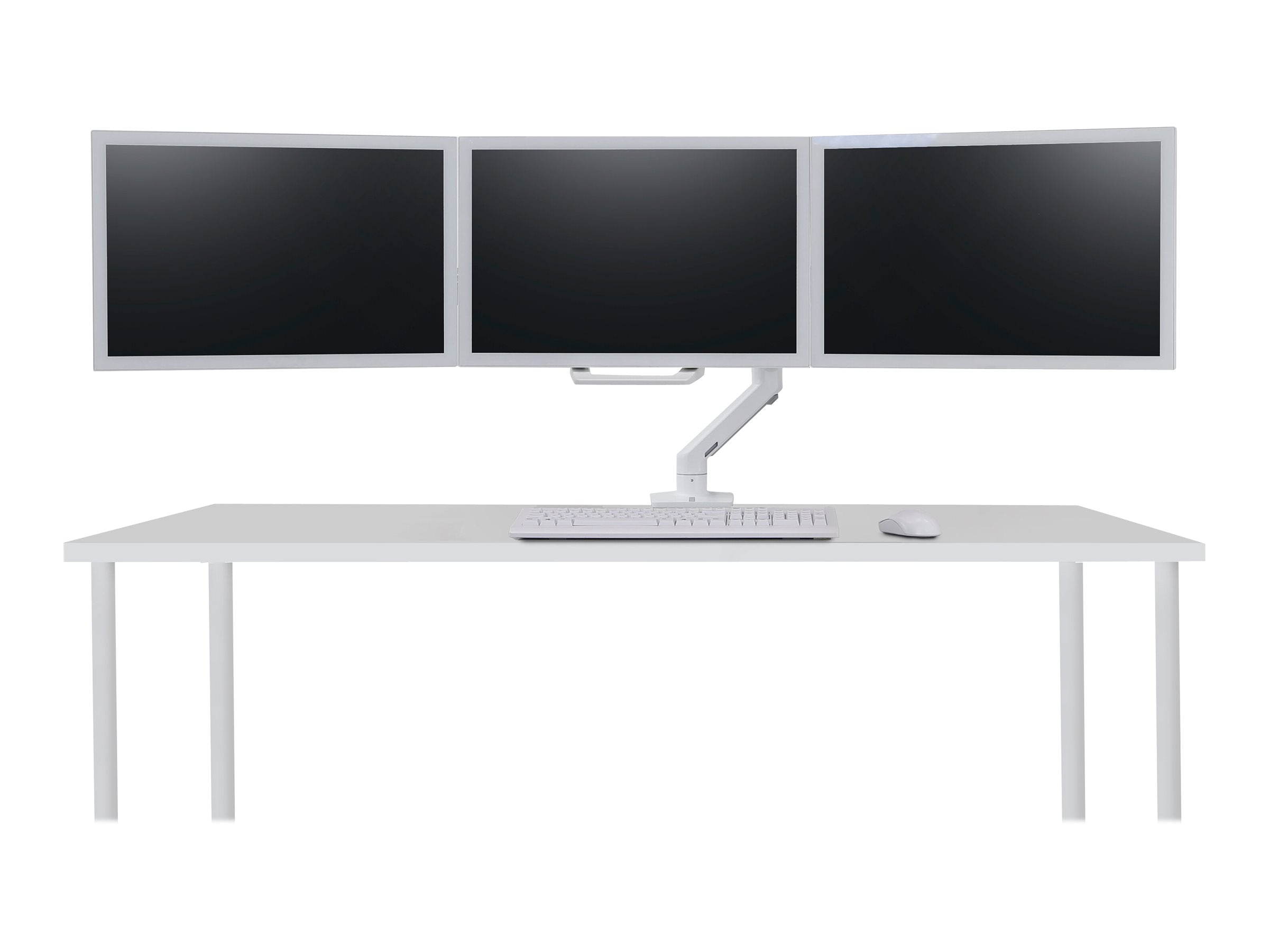 Verpackung des ERGOTRON HX Triple Monitor Bow Kit weiss
