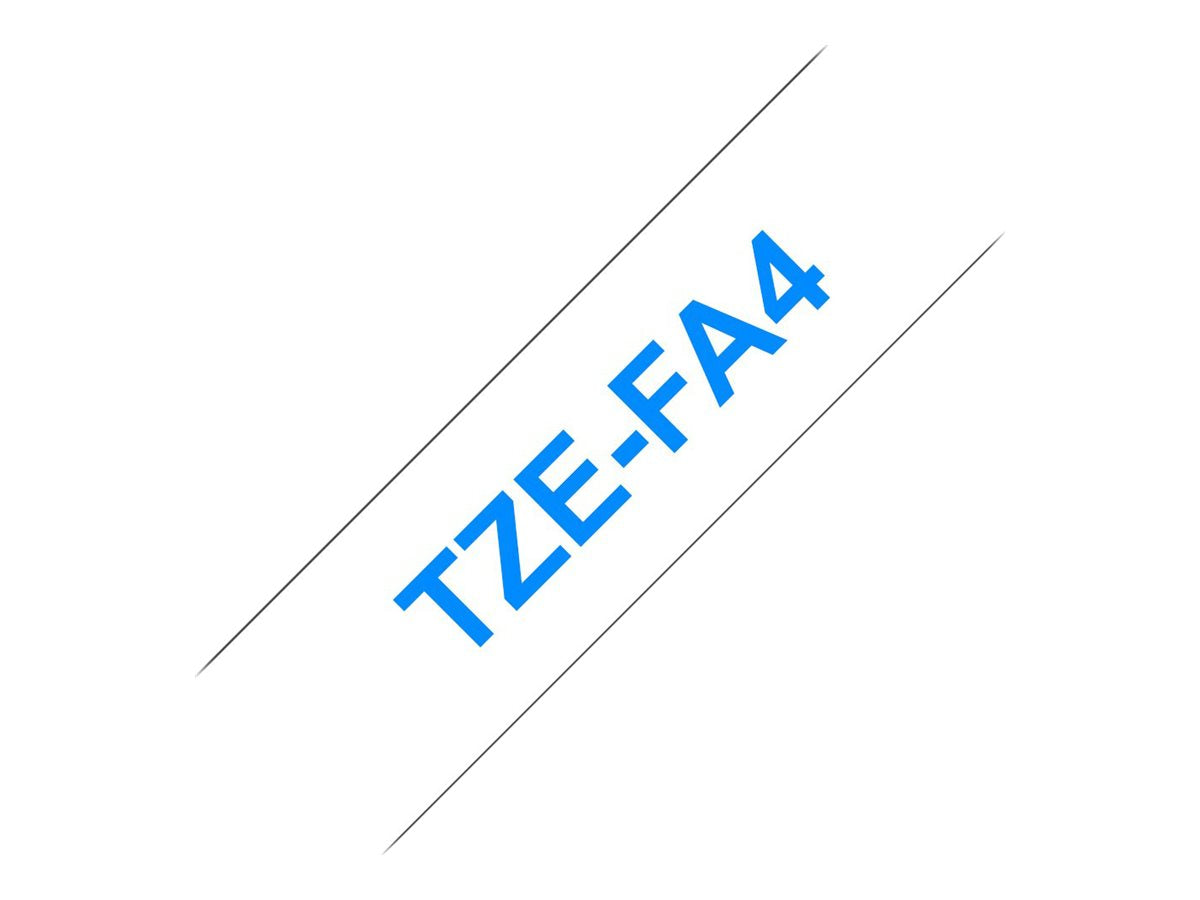 BROTHER TZe-FA4 Textilband 3mx18mm Verpackung
