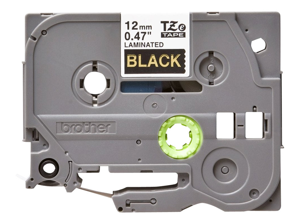 BROTHER P-Touch TZE-334 gold auf schwarz 12mm Anwendung