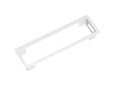 BACHMANN POWER FRAME Einbaurahmen Medium 4-fach - Vorderansicht