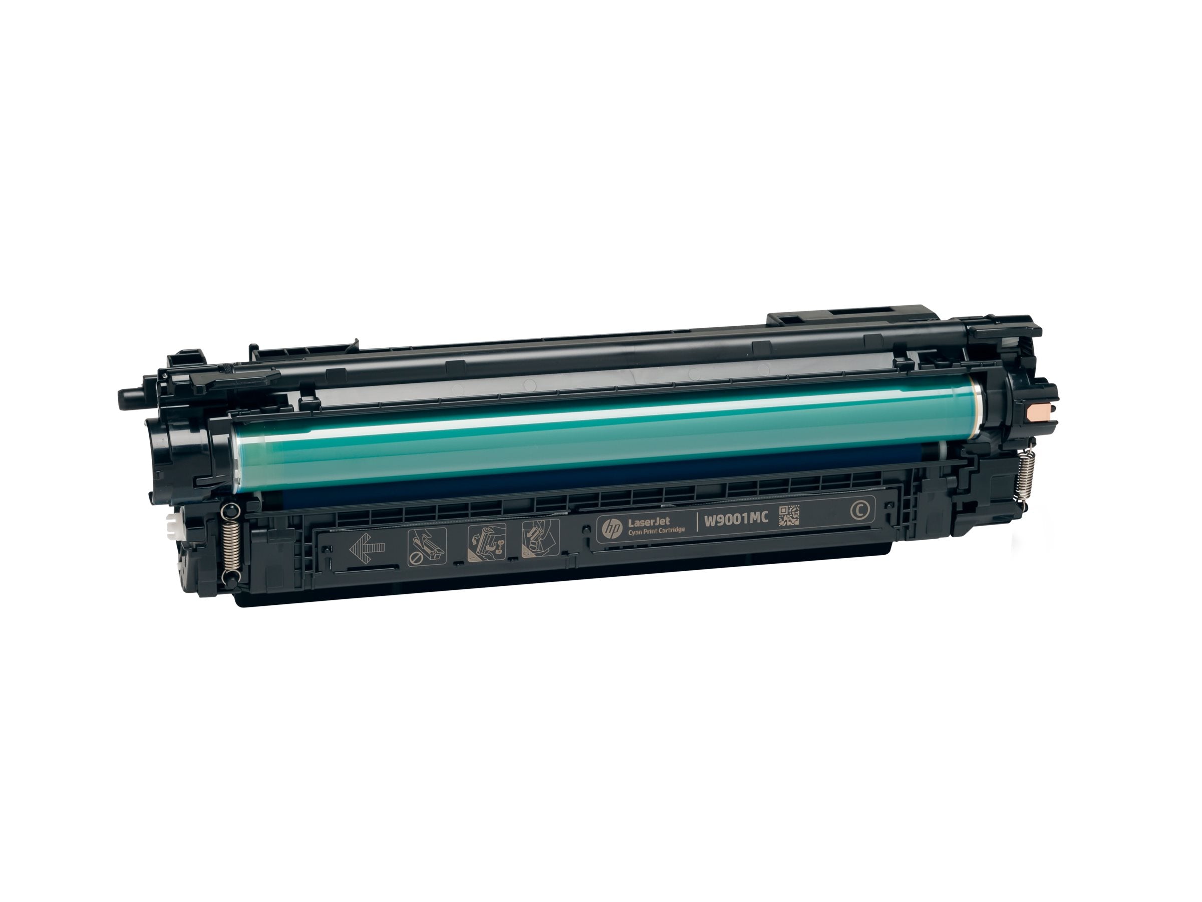 HP 655A Original LaserJet Toner Cyan - Seitenansicht