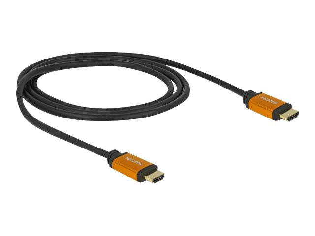 DELOCK Ultra High Speed HDMI Kabel 48 Gbps 8K 60Hz 1m - Vorderansicht