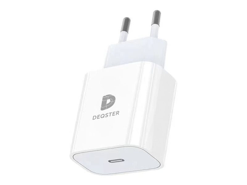 DEQSTER 20W USB-C Charger EU - Vorderansicht
