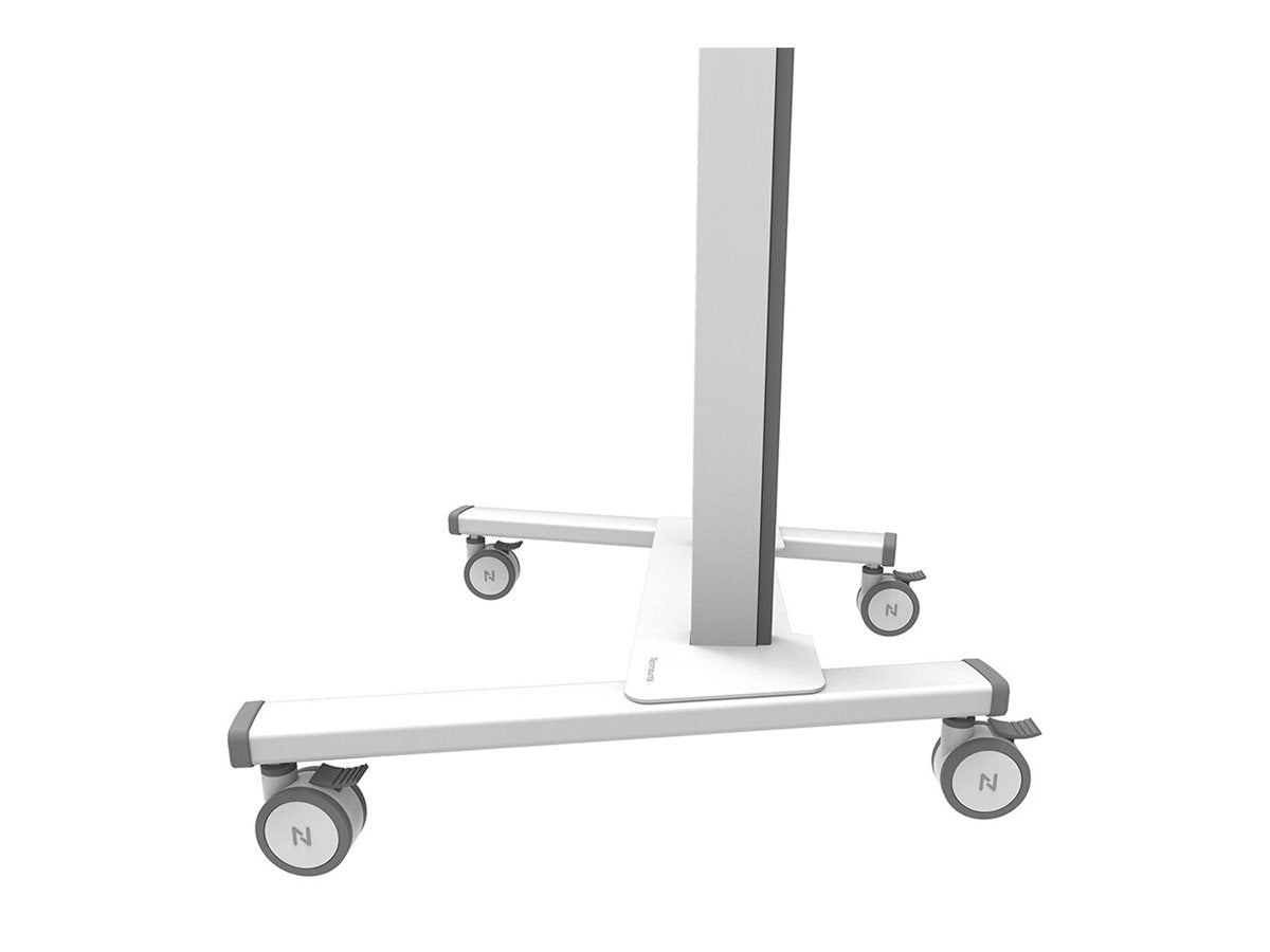 NEOMOUNTS Move Lift Motorised Mobile Stand incl. storage box 10cm. Wheels Floor - VESA 100x100 up to 800x600