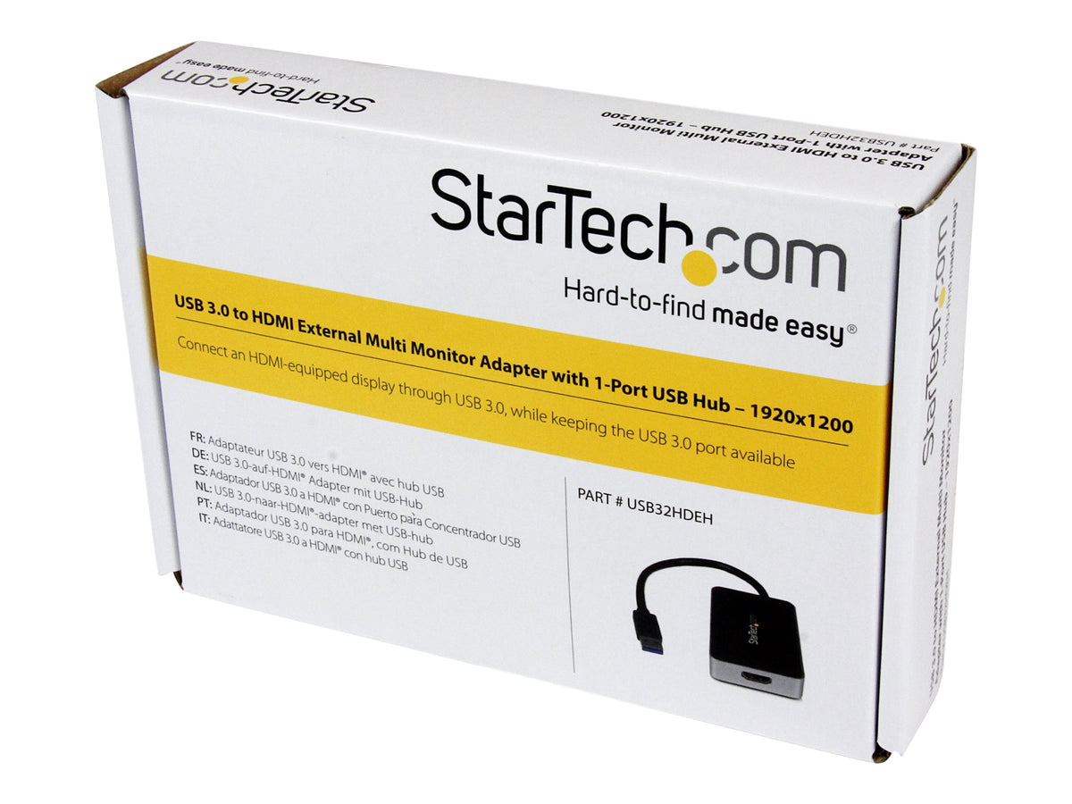 STARTECH.COM USB 3.0 Super Speed auf HDMI Multi Monitor-Adapter Verpackung