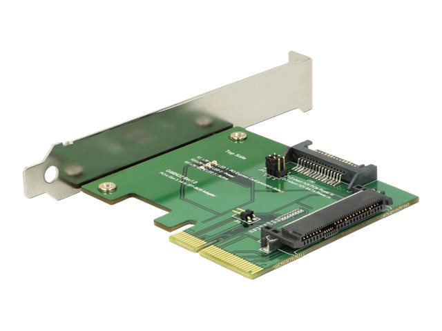 DELOCK PCI Express x4 Karte U.2 NVMe SFF-8639 Vorderansicht
