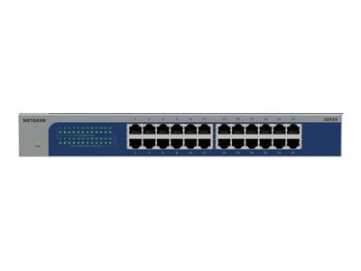 NETGEAR GS524-300EUS 24-Port Gigabit Ethernet Switch Vorderansicht