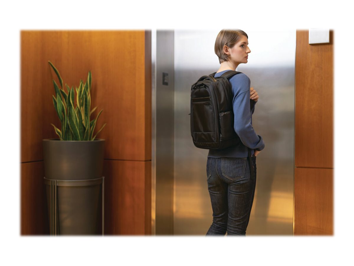 KENSINGTON Contour 2.0 14 Zoll Executive Laptop Rucksack Rückansicht