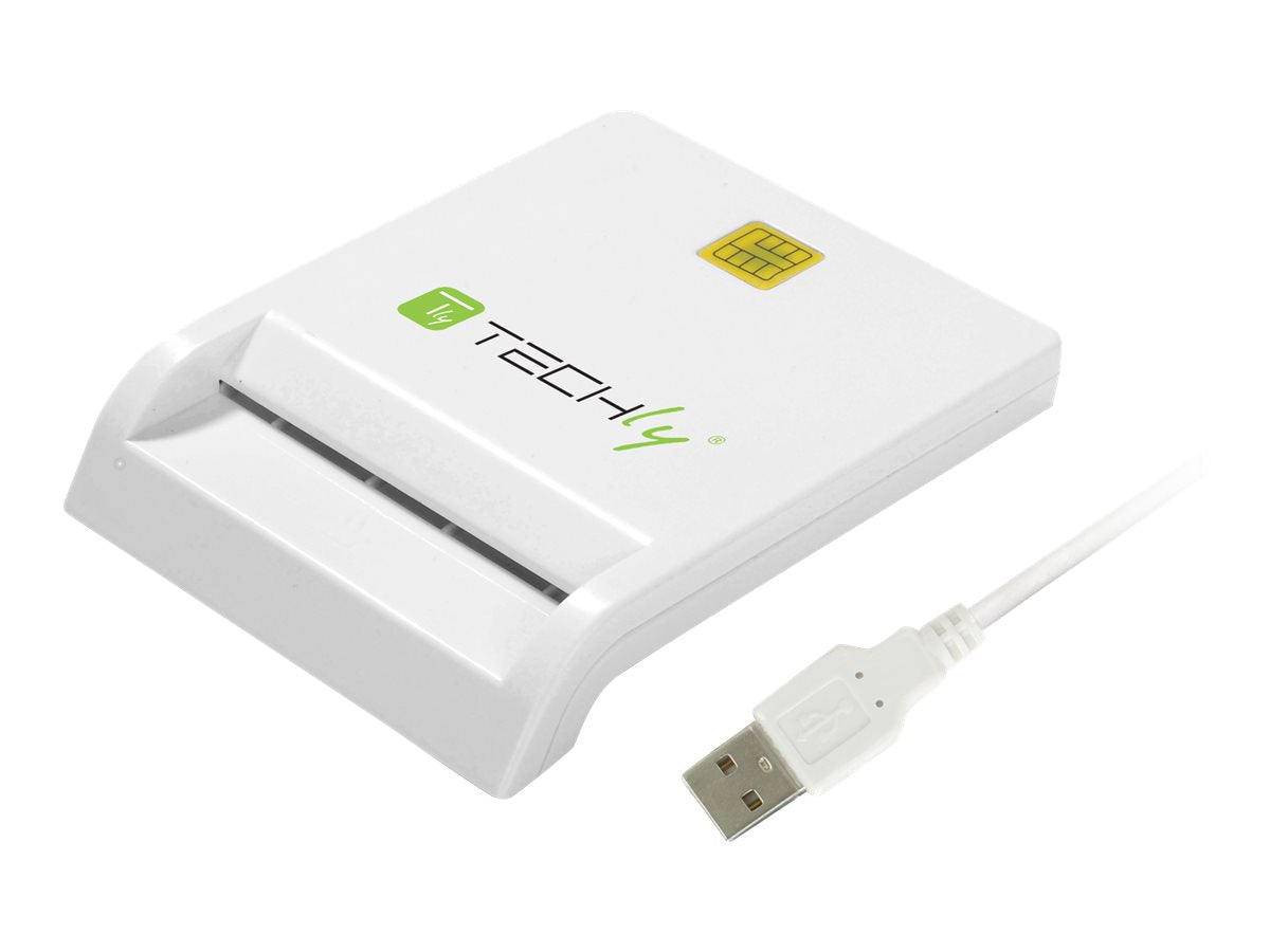 TECHLY USB Smart Card Schreib und Lesegerät Verpackung