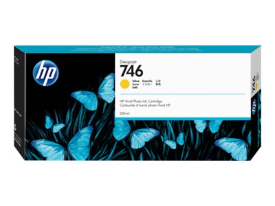 HP 746 300-ml Yellow Ink Cartridge Verpackung
