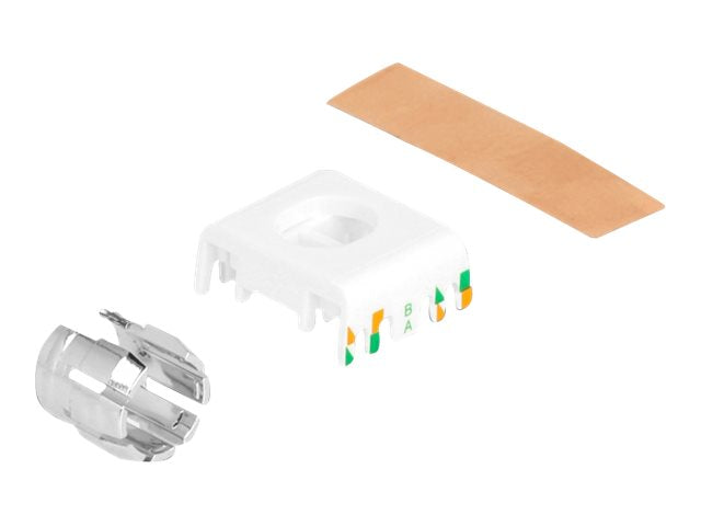 DELOCK Keystone Modul RJ45 Buchse Vorderansicht